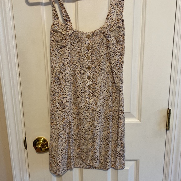 ANIMAL PRINT MINI DRESS - Picture 3 of 3